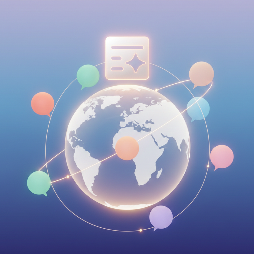 Real-time AI translation across 40+ languages